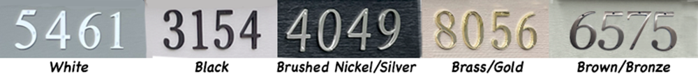 number colors